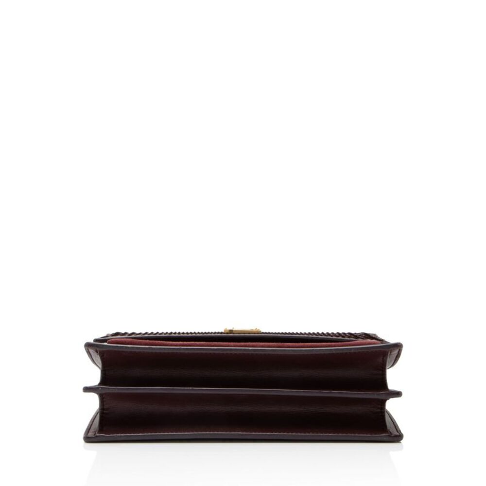 Saint Laurent Python Suede Monogram Sunset Medium… - image 4